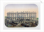 The Chateau de Meudon Bombarded by Prussian Troops in 1870, c.1871 by French School