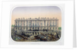 The Chateau de Meudon Bombarded by Prussian Troops in 1870, c.1871 by French School