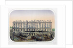 The Chateau de Meudon Bombarded by Prussian Troops in 1870, c.1871 by French School