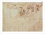 Detail from Shigisan Engi Emaki, Kamakura Period by School Japanese