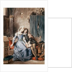 Paolo Malatesta and Francesca da Rimini by Ferdinand Victor Eugene Delacroix