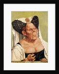 A Grotesque Old Woman, possibly Princess Margaret of Tyrol, c.1525-30 by Quentin Massys or Matsys