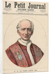 Pope Leo XIII by French School