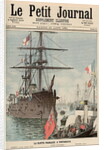The French Flotilla in Portsmouth by Fortune Louis Meaulle