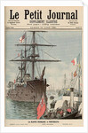 The French Flotilla in Portsmouth by Fortune Louis Meaulle