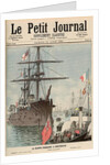 The French Flotilla in Portsmouth by Fortune Louis Meaulle