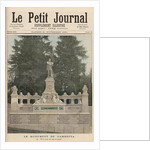 Monument to Gambetta at Ville-d'Avray by Fortune Louis & Meyer Henri Meaulle