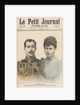 The Engagement of Albert Victor Duke of Clarence, eldest son of Edward, Prince of Wales to Victoria Mary of Teck by French School