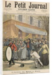 Uprising against a Salvation Army Procession in Paris, from Le Petit Journal, 20th February 1892 by French School