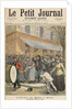 Uprising against a Salvation Army Procession in Paris, from Le Petit Journal, 20th February 1892 by French School