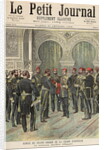 Return of the Grand Cordon of the Legion of Honour to the New Khedive of Egypt by Henri Meyer