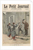 The Billet, after a painting by Cres by French School