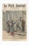 The Billet, after a painting by Cres by French School