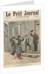 The Billet, after a painting by Cres by French School