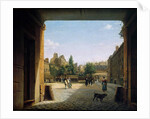 The Courtyard of the Institut de France, 1825-62 by Etienne Bouhot