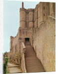 Entrance to the abbey by French School