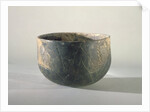 Vessel with a ribbon-style decoration, Danubian Neolithic by Prehistoric Prehistoric