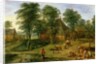 The Farmyard by Jan the Younger Brueghel