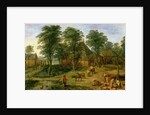The Farmyard by Jan the Younger Brueghel