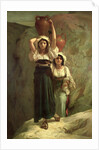 The Girls of Alvito, 1855 by Antoine Auguste Ernest Herbert or Hebert