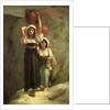 The Girls of Alvito, 1855 by Antoine Auguste Ernest Herbert or Hebert