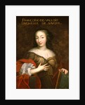 Francoise-Madeleine d'Orleans Duchess of Savoy by French School