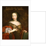 Francoise-Madeleine d'Orleans Duchess of Savoy by French School