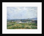 Landscape in Pontoise, 1877 by Camille Pissarro