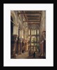 Interior of the Mosque of El Mooristan in Cairo by Adrien Dauzats