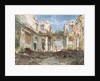 The Chateau de Saint-Cloud after the Fire by Pierre Tetar van Elven
