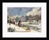 Ducks in the Bois de Boulogne by Emile Antoine Guillier