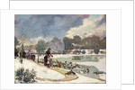 Ducks in the Bois de Boulogne by Emile Antoine Guillier