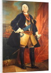 Frederick Augustus II Elector of Saxony by Louis de (after) Silvestre