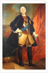 Frederick Augustus II Elector of Saxony by Louis de (after) Silvestre