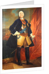 Frederick Augustus II Elector of Saxony by Louis de (after) Silvestre