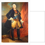 Frederick Augustus II Elector of Saxony by Louis de (after) Silvestre