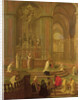 The Mass of Canon Antoine de La Porte or, The Altar of Notre Dame, 1708-10 by Jean-Baptiste Jouvenet