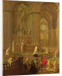 The Mass of Canon Antoine de La Porte or, The Altar of Notre Dame, 1708-10 by Jean-Baptiste Jouvenet