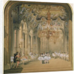 The Foyer of the Opera during the Interval by French School