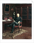 Portrait of Paul Marmottan in his Study, 1899 by Johan Georg Otto von count of Rosen