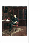 Portrait of Paul Marmottan in his Study, 1899 by Johan Georg Otto von count of Rosen