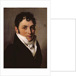 Portrait of a man, presumed to be Pierre Jean Garat by Louis Leopold Boilly