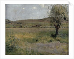 Summer landscape by Jules Bastien-Lepage