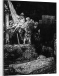 The Descent from the Cross with a Torch, 1654 by Rembrandt Harmensz. van Rijn
