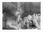 Presentation in the Temple by Rembrandt Harmensz. van Rijn