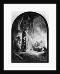 The Great Raising of Lazarus by Rembrandt Harmensz. van Rijn