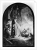 The Great Raising of Lazarus by Rembrandt Harmensz. van Rijn