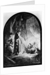 The Great Raising of Lazarus by Rembrandt Harmensz. van Rijn
