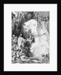 The Small Raising of Lazarus, 1644 by Rembrandt Harmensz. van Rijn