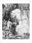 The Small Raising of Lazarus, 1644 by Rembrandt Harmensz. van Rijn